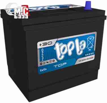 Аккумуляторы Аккумулятор Topla Top JIS 6СТ-60 L [118960] EN600 А 230x172x220мм
